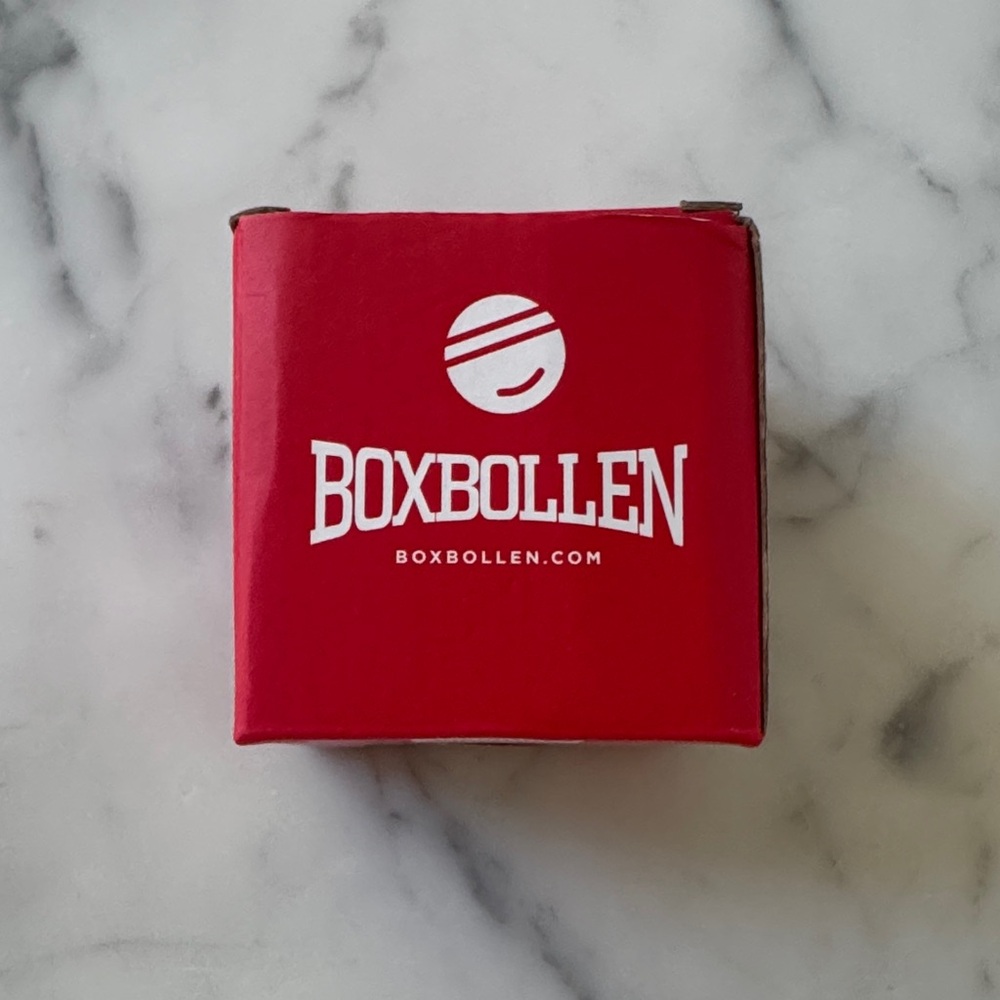 Boxbollen Red Branded Box